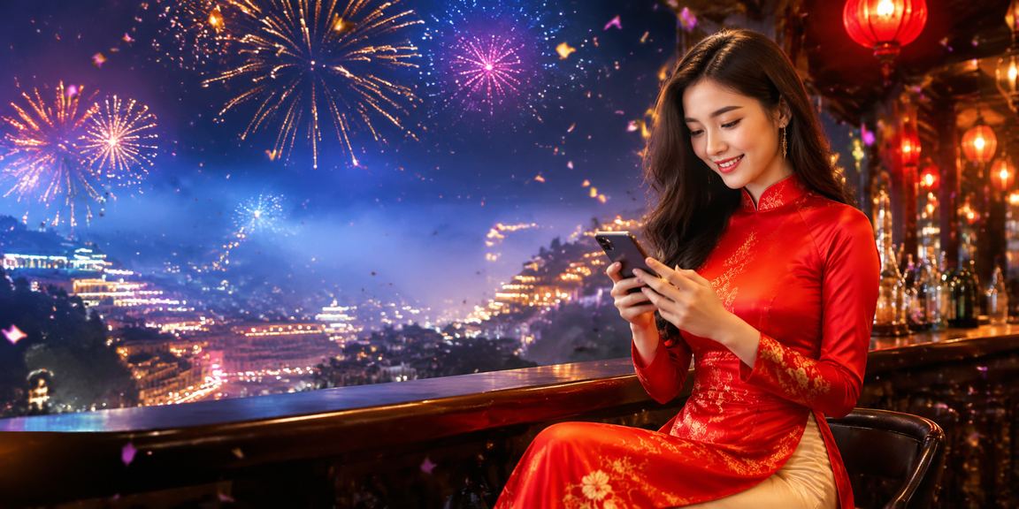 Phụ nữ mặc áo dài tại Sapa đăng nhập casino mobile trên điện thoại